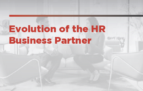 Evolution of the HR Business Partner