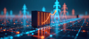 Large digital data center consumes vast amounts of electricity -